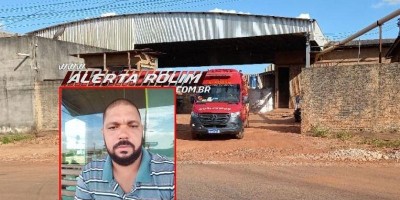 Borracheiro morre esmagado por caminhão em pátio de transportadora de Rolim de Moura