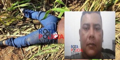 Corpo masculino já em decomposição é encontrado em lavoura de milho na zona rural de...
