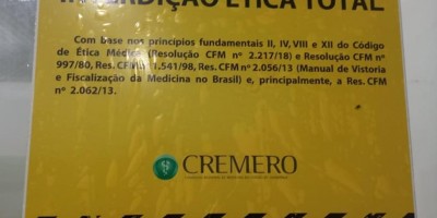 Hospital de Santa Luzia d'Oeste sofre interdição ética e toda demanda será envia para...