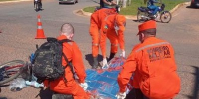 Ciclista morre esmagado por carreta em Vilhena