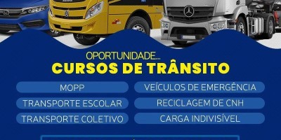 Conectinove promove curso de especialização para motoristas; Vagas limitadas