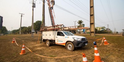 Energisa faz obras de melhorias em Campo Novo de Rondônia