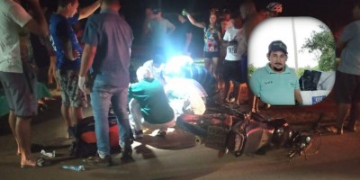 Jovem morre após acidente entre moto e caminhão na BR-429 em São Miguel