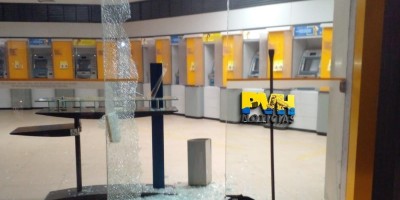 Câmeras de segurança registram ação dos bandidos em agências do BB em Porto Velho;...