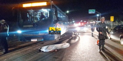 Motociclista morre atropelado por ônibus em Porto Velho