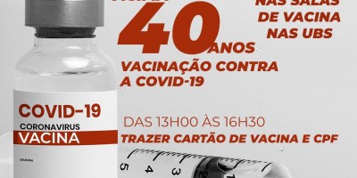 Liberada a quarta dose de vacina conta a covid-19 para pessoas com 40 anos ou mais em...