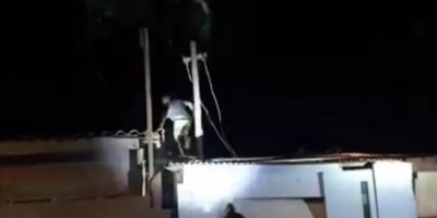 Alucinado, usuário de drogas corre por telhados durante madrugada em Ji-Paraná