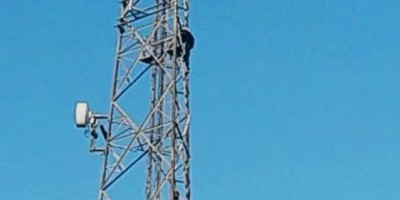 Ladrão é flagrado furtando cabos de cobre de torre de telefonia em Porto Velho