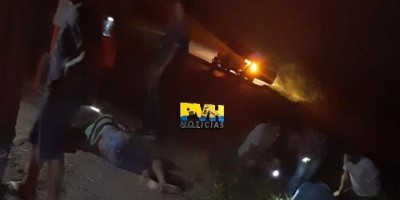 Acidente entre caminhão e moto deixa um morto na BR-364 em distrito de Porto Velho