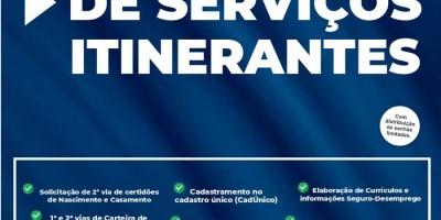 Rolim de Moura terá prestação de diversos serviços itinerantes gratuitos