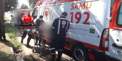 Vítima vai parar na UTI após levar golpes de facão do ex-marido da atual mulher