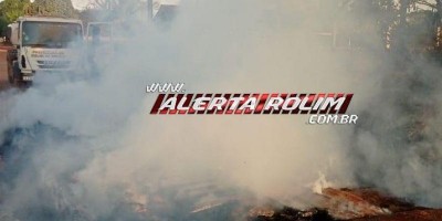 Em menos de uma semana, mais uma ponte foi incendiada por vândalos em Rolim de Moura