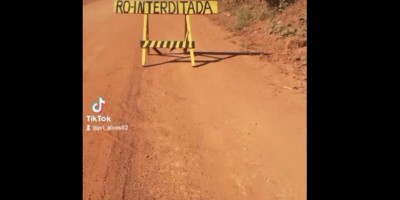 População interdita RO-492 (linha 208) por causa da poeira, em Rolim de Moura