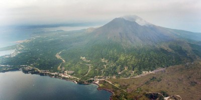 Vulcão entra em erupção na ilha japonesa de Kyushu