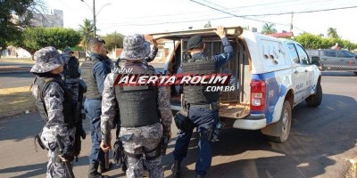Homem é preso após xingar e ameaçar bombeiros durante ocorrência em Rolim de Moura