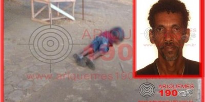 Homem é morto a tiros no meio da rua em Ariquemes
