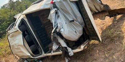 Mãe e bebê de 8 meses morrem em capotamento na BR-364 em distrito de Porto Velho