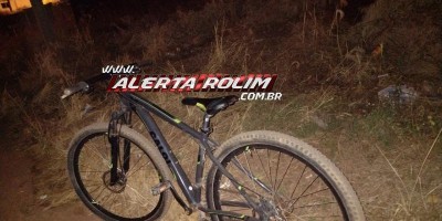 Ciclista fica ferida após colisão com motocicleta em Rolim de Moura