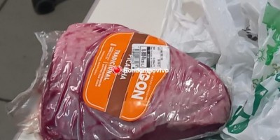 Homem é preso pela segunda vez tentando furtar picanha em supermercado de Porto Velho...