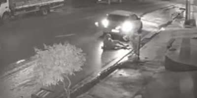 Ji-Paraná: Mulher vai buscar marido na cachaça e acaba atropela por ele