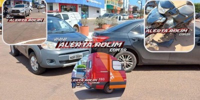 Em menos de uma hora, dois acidentes de trânsito ocorrem no mesmo cruzamento em Rolim de...