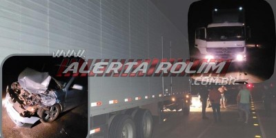 Atualizada: Colisão frontal entre caminhão e carro é registrado próximo ao aeroporto...