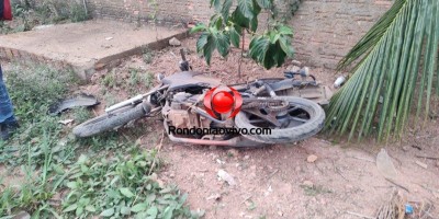Motociclista sofre  fratura exposta na perna após colisão com carro em Porto Velho