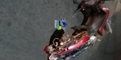 Colisão entre duas motos deixa feridos em Ji-Paraná