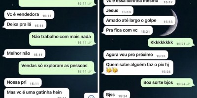 Inusitado: Criminoso desiste de aplicar golpe ao ver foto da vítima: 'Largo o golpe para...