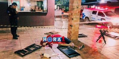 Homem é morto a tiros dentro de bar em Porto Velho