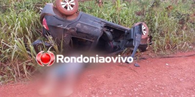 Homem morre após capotar carro em Porto Velho