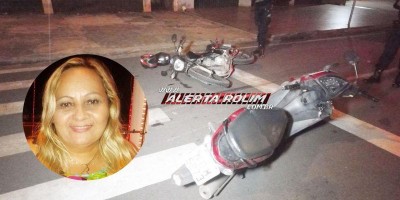 Mulher perde a vida em grave acidente de trânsito em Rolim de Moura 