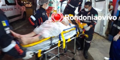 Homem é esfaqueado e preso após agredir esposa e enteado
