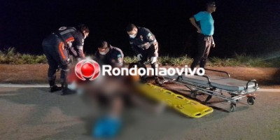 Homem é atropelado na BR-364 e motorista foge sem prestar socorro
