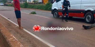 Motociclista tem perna amputada em grave acidente na BR-364 em Porto Velho