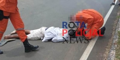 Homem morre atropelado por caminhão em Vilhena