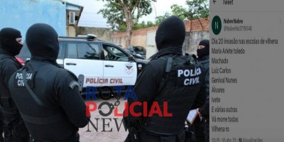 Vilhena: Adolescente de 17 anos é apreendido após ameaçar professores de morte