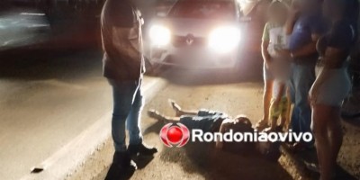 Ciclista é atropelado por carro que invadiu a preferencial 