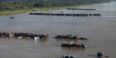 Garimpeiro morre afogado após draga afundar no rio Madeira