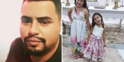 Pai mata filhas de 4 e 8 anos a facadas e depois coloca fogo no carro onde elas estavam
