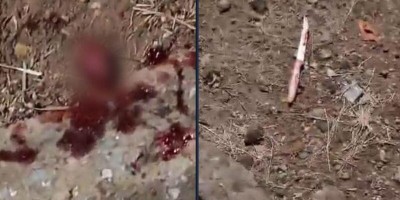 Homem corta própria língua com faca; vídeo