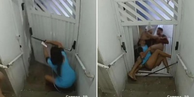 Após discutir com a irmã, homem surta e, pelado, ataca pessoas a facadas em SP; vídeos
