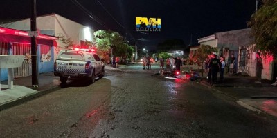 Jovem é executado a tiros na garupa da motocicleta do pai