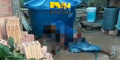 Jovem é morto a tiros por dupla em moto enquanto roçava quintal de residência