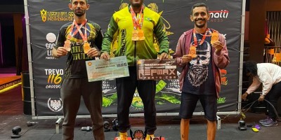 Atletas rolimourenses participam de Campeonato Brasileiro de Powerliftin no PR e voltam...