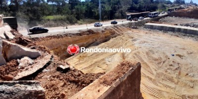 Motociclista morre ao cair em buraco de obra na BR-364