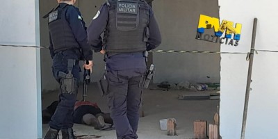 Pedreiro é executado a tiros enquanto estava trabalhando