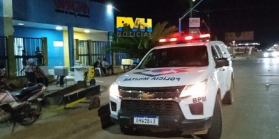 Após briga de casal, homem é atacado a facadas por mulher em Porto Velho