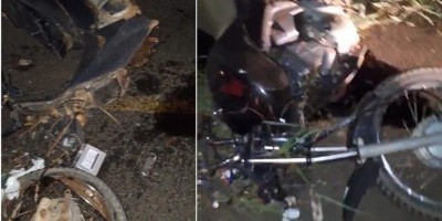 Colisão entre motos deixa dois mortos em São Miguel; vídeo