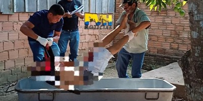 Jovem é executado a tiros em quintal de residência